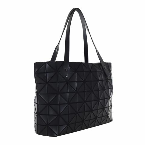 Sell Bao Bao Issey Miyake Matte Prism Zip Tote - Black | HuntStreet